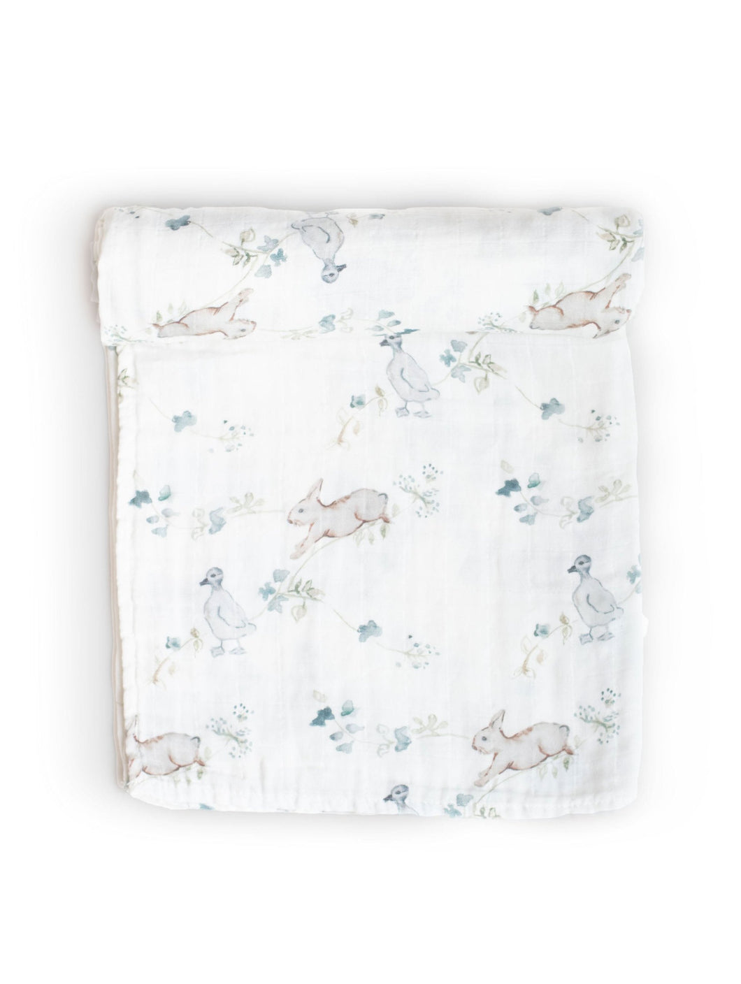 Organic Muslin Gauze Swaddle Blanket - Ivy Hollow