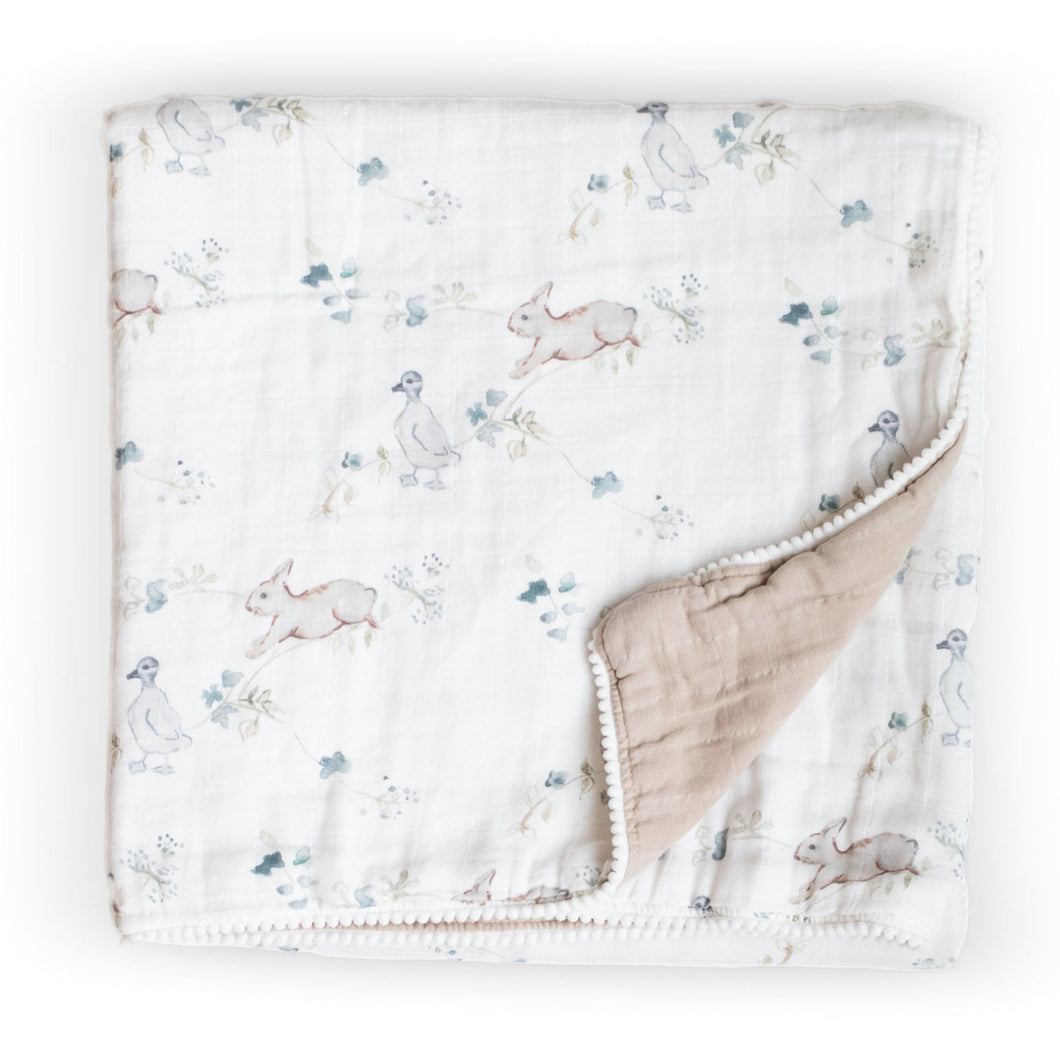 Organic Muslin Gauze Quilt - Ivy Hollow