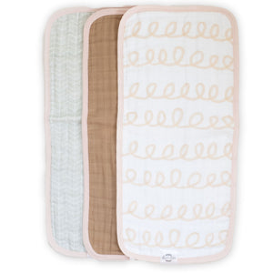 Organic Premium Burp Cloths - Haven