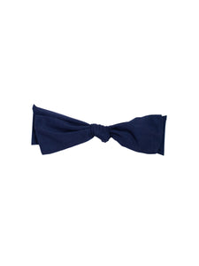 Bamboo Bow Headband | Blueberry