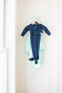 Organic Cotton Swaddle - Mint