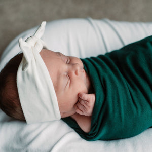 Organic Cotton Swaddle - Forest